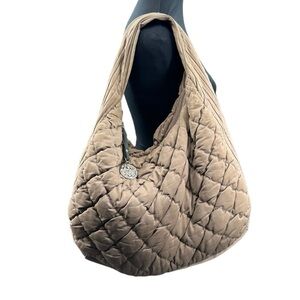 CUSTO Barcelona Quilted Hobo Shoulder Bag